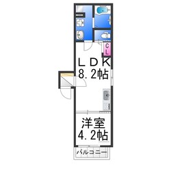 GRANDIR堺石津の物件間取画像